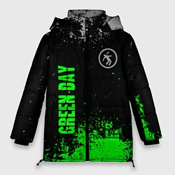 Куртка зимняя женская Green day - hits, цвет: 3D-черный