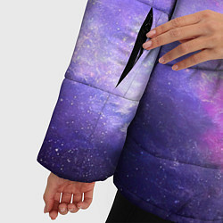 Куртка зимняя женская Космическая ветренная вспышка, цвет: 3D-светло-серый — фото 2