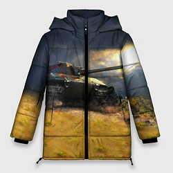 Куртка зимняя женская Танк Е100, цвет: 3D-черный