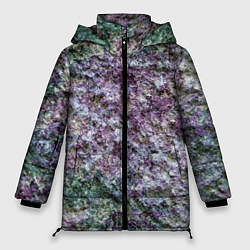 Женская зимняя куртка Текстура необработанного гранита