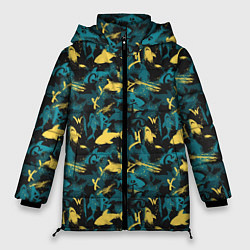 Женская зимняя куртка Акулы разноцветные