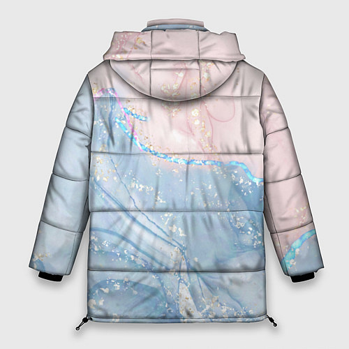 Женская зимняя куртка Нежность рассвета / 3D-Светло-серый – фото 2