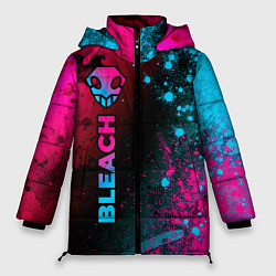 Женская зимняя куртка Bleach - neon gradient: по-вертикали