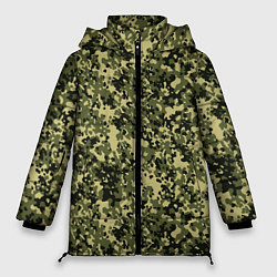 Куртка зимняя женская Камуфляж Flecktarn Jeitai, цвет: 3D-светло-серый