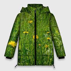 Женская зимняя куртка Солнечные одуванчики