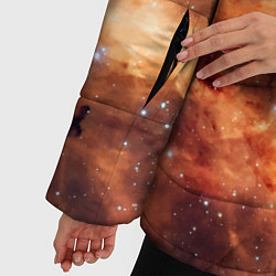 Куртка зимняя женская Рождение новой звезды - NASA, цвет: 3D-красный — фото 2
