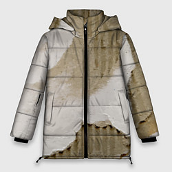 Женская зимняя куртка Рваный гофрированный картон - Milano