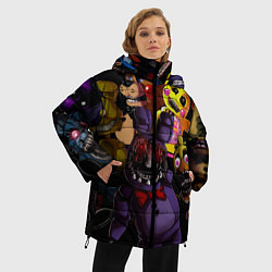 Куртка зимняя женская Fivе Nights аt Frеddys, цвет: 3D-светло-серый — фото 2