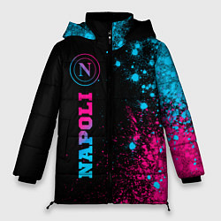 Куртка зимняя женская Napoli - neon gradient: по-вертикали, цвет: 3D-черный
