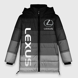 Женская зимняя куртка Lexus серый градиент