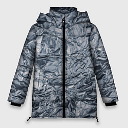 Куртка зимняя женская Алюминиевая фольга, цвет: 3D-светло-серый