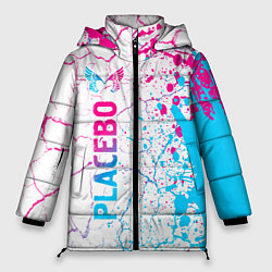 Женская зимняя куртка Placebo neon gradient style: по-вертикали
