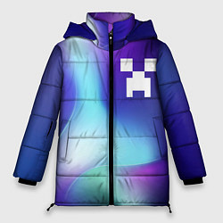 Куртка зимняя женская Minecraft northern cold, цвет: 3D-черный