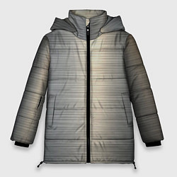 Куртка зимняя женская Нержавейка - текстура, цвет: 3D-черный