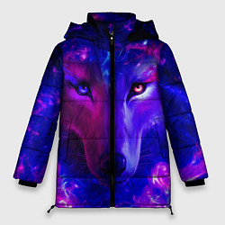Женская зимняя куртка Волшебный звездный волк