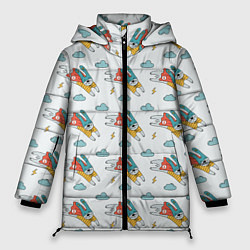 Женская зимняя куртка Супер-заяц