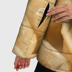 Куртка зимняя женская Пельмени, цвет: 3D-черный — фото 2
