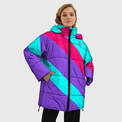 Куртка зимняя женская Аля восьмидесятые FIRM, цвет: 3D-красный — фото 2