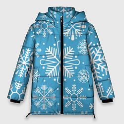 Женская зимняя куртка Snow in blue