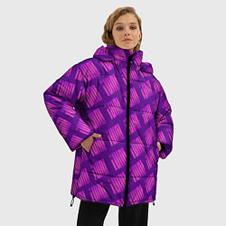 Куртка зимняя женская Логотип Джи Айдл, цвет: 3D-черный — фото 2