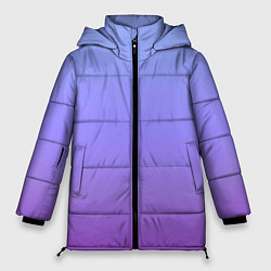 Женская зимняя куртка Фиолетовый градиент