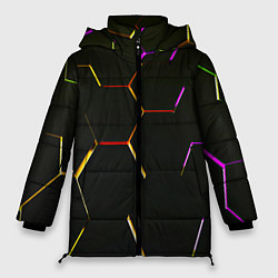 Куртка зимняя женская Киберстиль, цвет: 3D-светло-серый