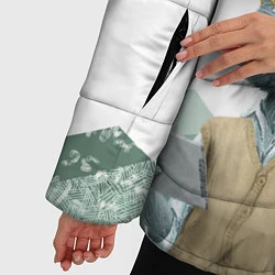 Куртка зимняя женская Препод в институте, цвет: 3D-светло-серый — фото 2