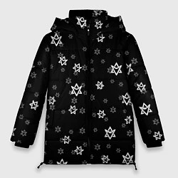 Куртка зимняя женская Astro emblem pattern, цвет: 3D-светло-серый