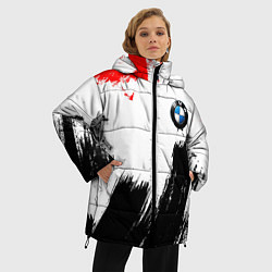 Куртка зимняя женская BMW art, цвет: 3D-светло-серый — фото 2