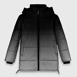 Женская зимняя куртка От черного к белому