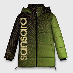 Куртка зимняя женская Sansara, цвет: 3D-черный