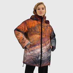 Куртка зимняя женская Пустынный ветер, цвет: 3D-черный — фото 2