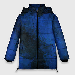 Куртка зимняя женская Синий дым, цвет: 3D-черный