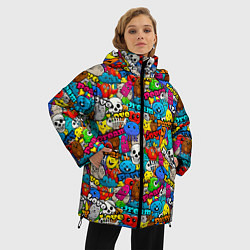 Куртка зимняя женская Dream party, цвет: 3D-светло-серый — фото 2