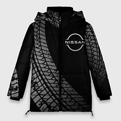 Женская зимняя куртка Nissan tire tracks