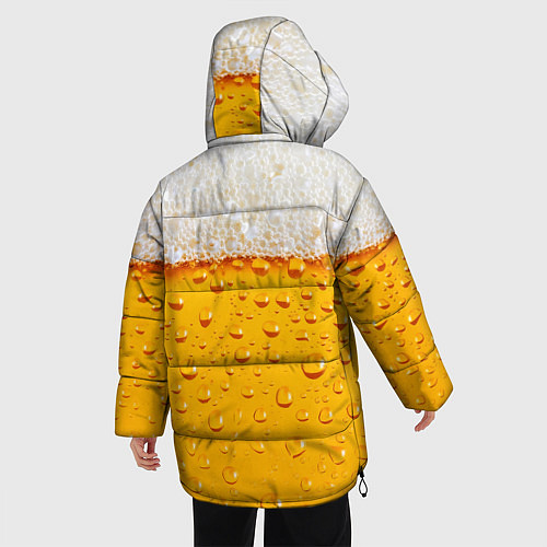 Женская зимняя куртка Пенное / 3D-Черный – фото 4