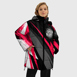 Куртка зимняя женская Chrysler fast lines, цвет: 3D-черный — фото 2