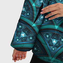 Куртка зимняя женская Андромеда, цвет: 3D-светло-серый — фото 2