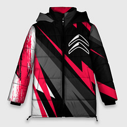 Куртка зимняя женская Citroen fast lines, цвет: 3D-черный