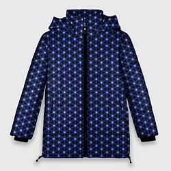 Куртка зимняя женская Ясна3 - Цветок жизни мал, цвет: 3D-светло-серый