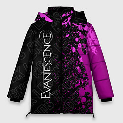 Женская зимняя куртка Evanescence rock legends: по-вертикали