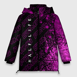 Куртка зимняя женская Half-Life pro gaming: по-вертикали, цвет: 3D-черный