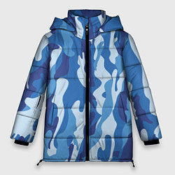 Куртка зимняя женская Blue military, цвет: 3D-светло-серый