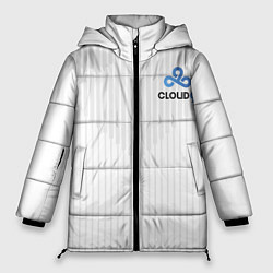 Куртка зимняя женская Cloud9 white, цвет: 3D-черный