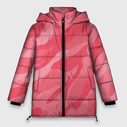 Куртка зимняя женская Pink military, цвет: 3D-светло-серый