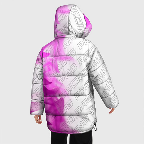 Женская зимняя куртка BYD pro racing: по-вертикали / 3D-Черный – фото 4