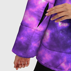 Куртка зимняя женская Космос мультицвет, цвет: 3D-черный — фото 2
