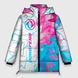 Женская зимняя куртка Dongfeng neon gradient style: по-вертикали