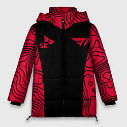 Куртка зимняя женская T1 форма red, цвет: 3D-красный