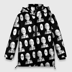 Куртка зимняя женская Saitama - ok pattern, цвет: 3D-светло-серый